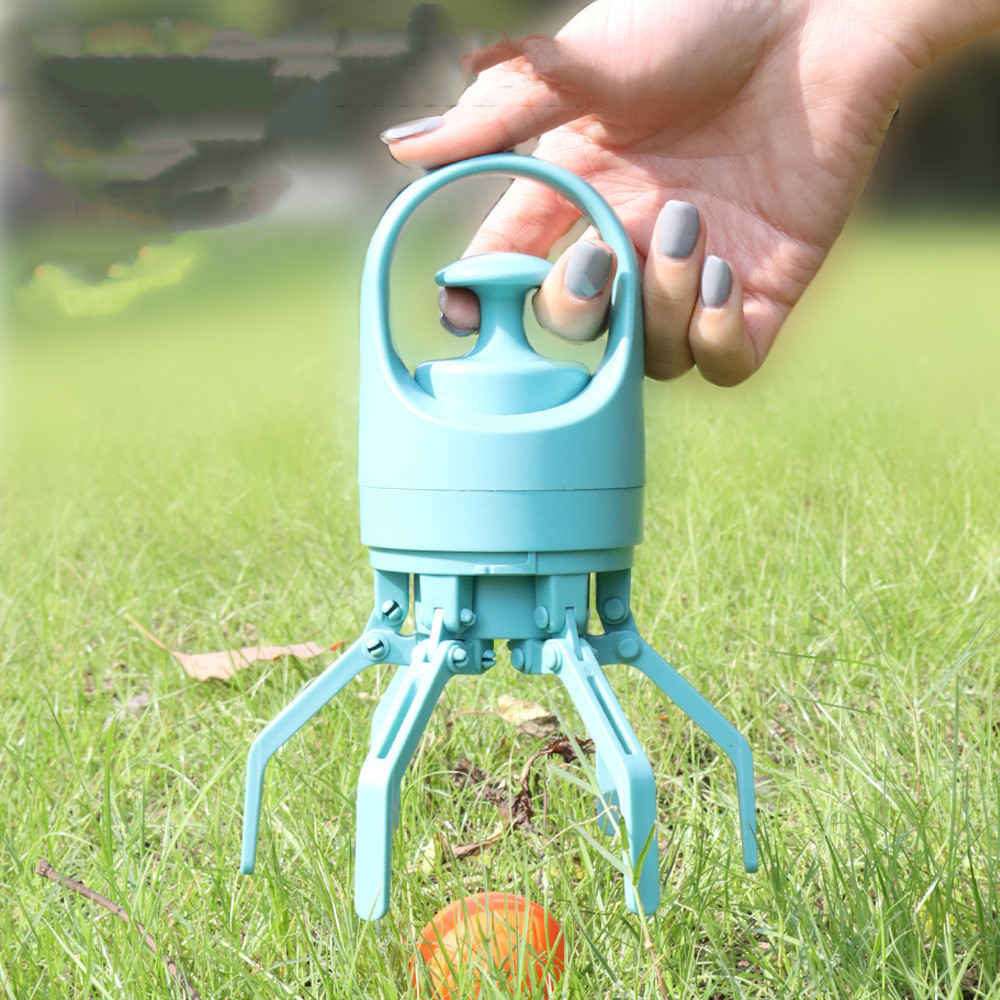 Portable Lightweight Dog Pooper Scooper With Built-in Poop Bag Dispenser Eight-claw Shovel For Pet Toilet Picker Pet Products - Image 6