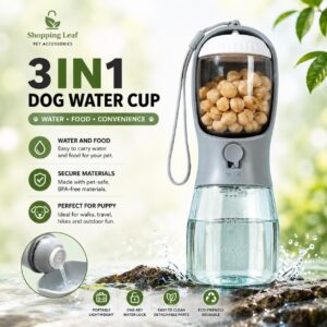 Dog Water Cup Drinking Food Garbage Bag