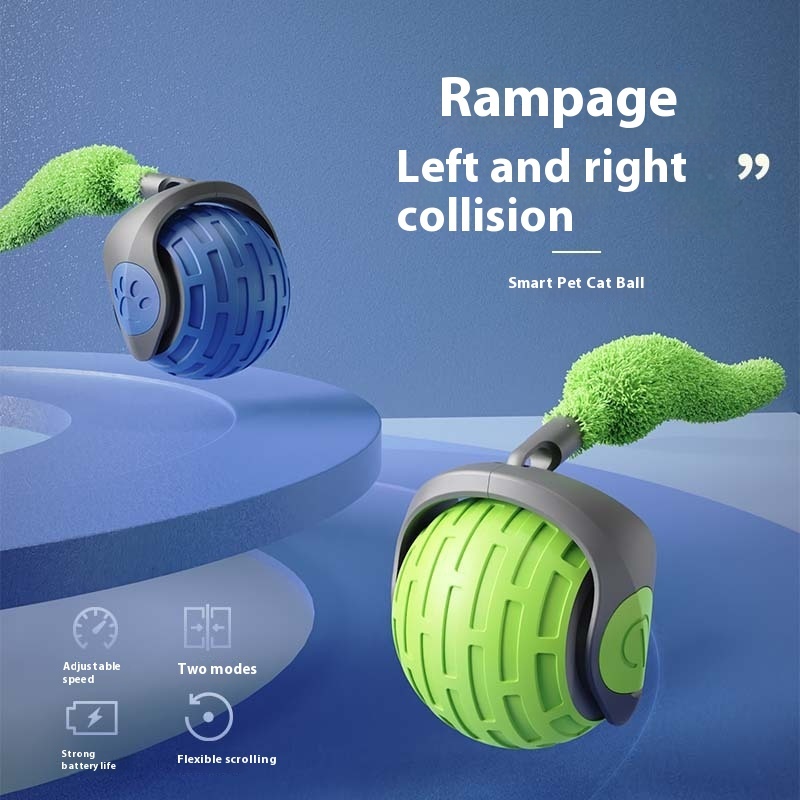 Electric Rolling Ball Toys For Cat